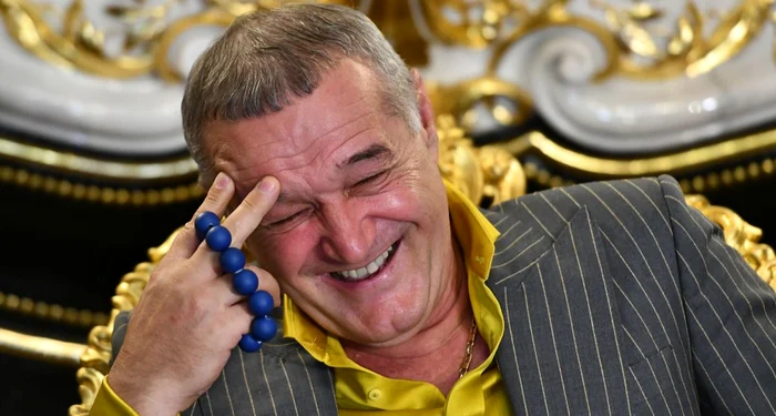 Gigi Becali, un comportament numai de el înțeles. Foto Sportpictures 