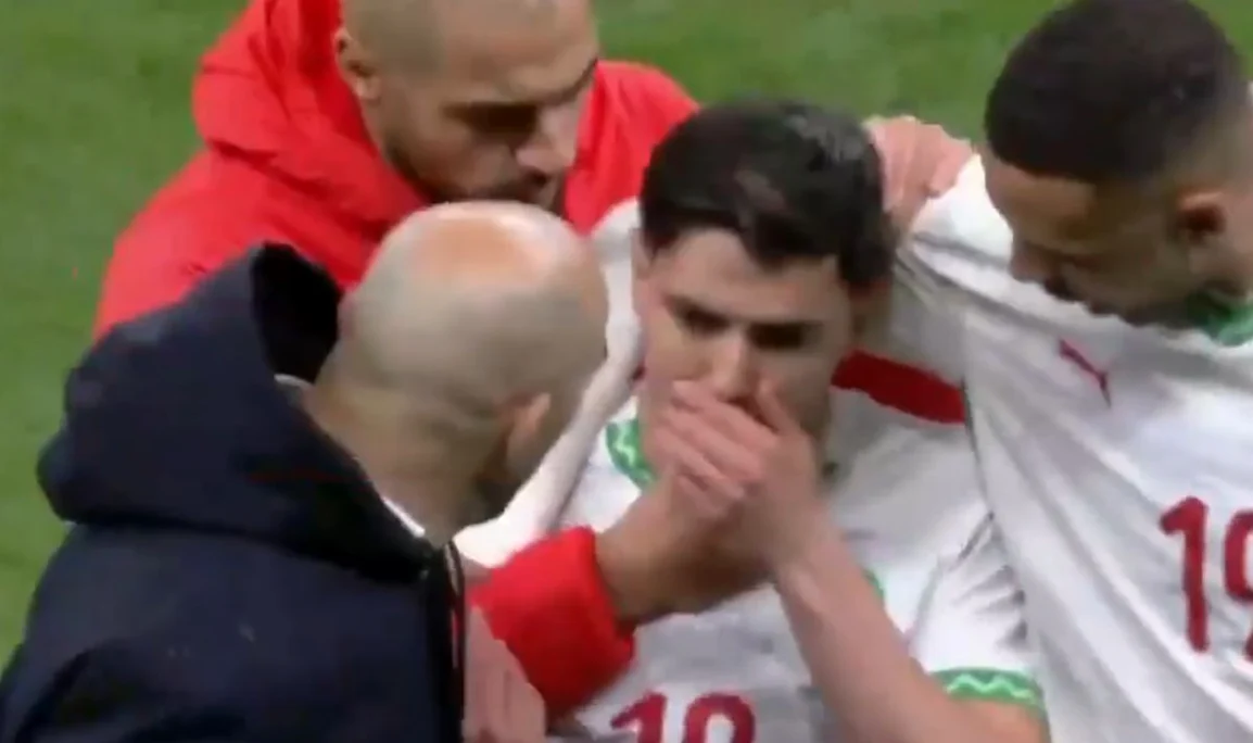 Brahim Diaz, certat după ce și-a bătut joc de un penalty. Captură TV