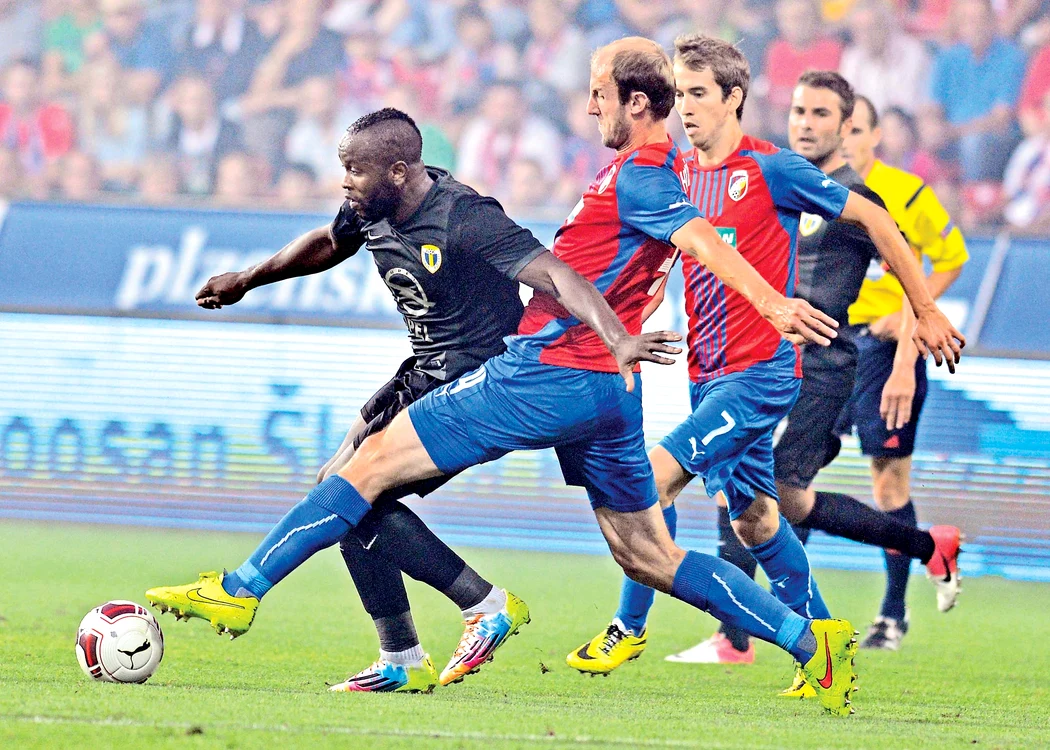 
    Toto Tamuz a marcat  un gol superb  contra cehilor de la  Viktoria PlzenFoto: Mediafax  