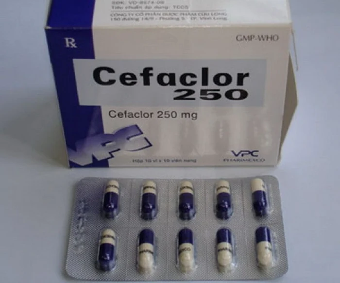 Antibioticul Cefaclor. 