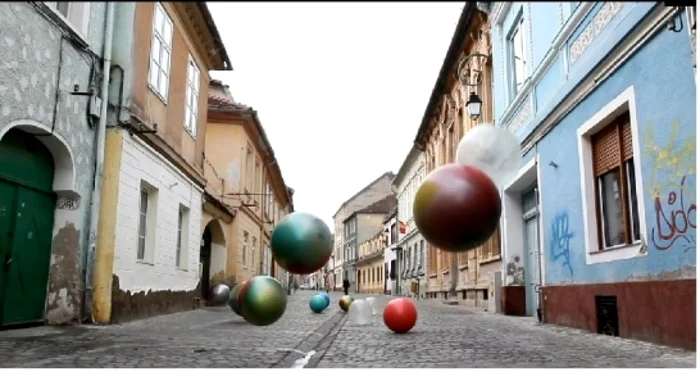 Strada Postăvarul va fi decorată în premieră. FOTODepoul de arta urbana