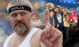 Banner Transilvania ninja