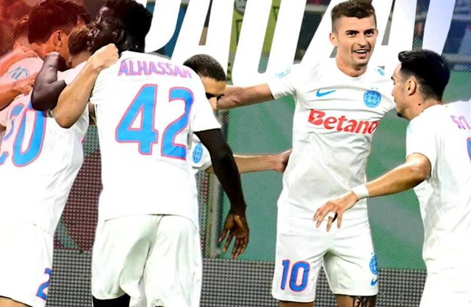FCSB, promenadă prin Ghencea. A trecut la pas de campioana din Andorra, dar patronul a tăbărât pe un titular