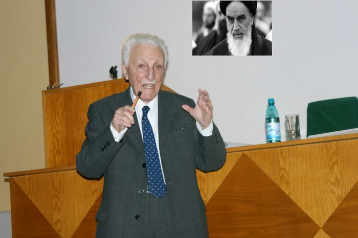 Nicolae Ştefan s-a întâlnit cu ayatollahul Khomeini în 1984, pe când era ambasador în Iran FOTO: Nicolae Nedelcu