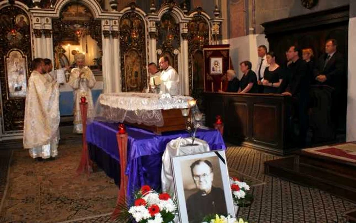 Monseniorul Tertulian Langa, unul dintre greco-catolicii prigoniţi de comunişti, a trecut la cele veşnice FOTO: Episcopia Greco-Catolică Cluj-Gherla
