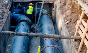 Reabilitare reţea de termoficare București radet termoenergetica santier tevi caldura FOTO Facebook   Nicușor Dan jpg