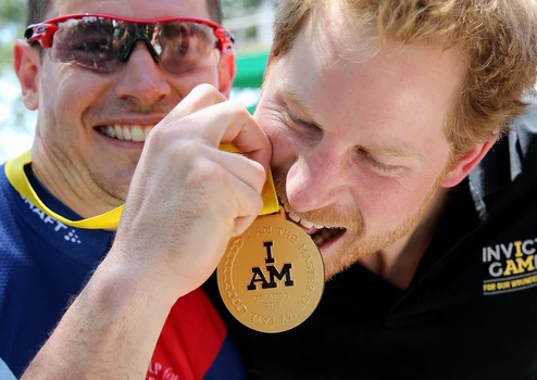 Jaco van Gass și Prințul Harry