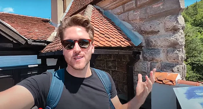 Oskar, impresionat de Castelul Bran