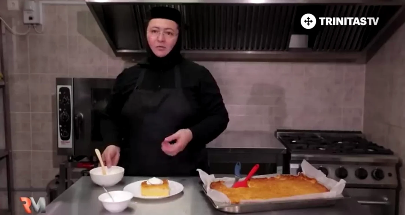 Cum se prepară Alivenca la mânăstire FOTO: Youtube/captura Trinitas TV