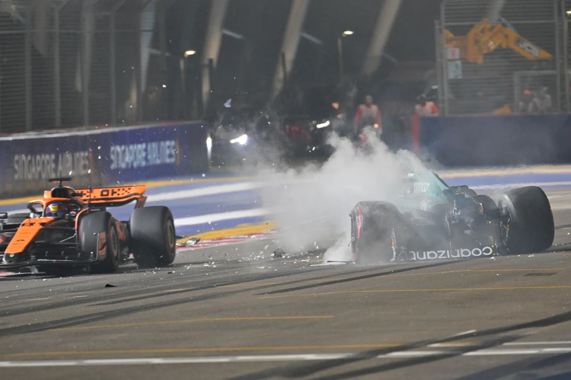 Lance Stroll și-a distrus complet monopostul FOTO Profimedia