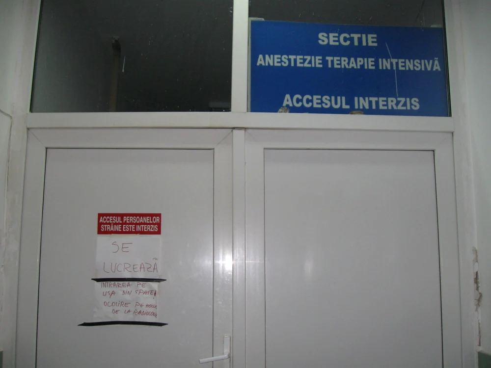  Secţia Terapie Intensivă a fost modernizată mai devreme decât data prevăzută în contract