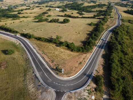 Drum nou între Crivobara şi Visma FOTO Cristian Moş