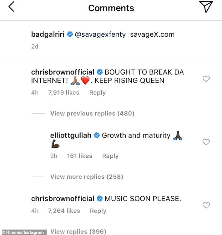 Comentariile scrise de Chris Brown au fost apreciate de peste 7000 de persoane 
