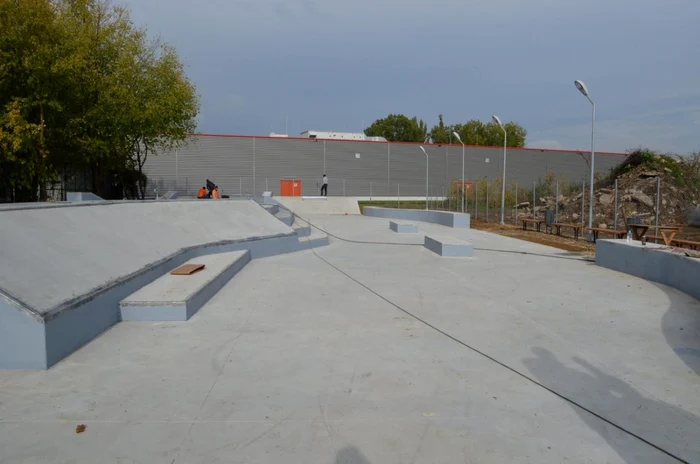 Skate-park-ul din Deva.