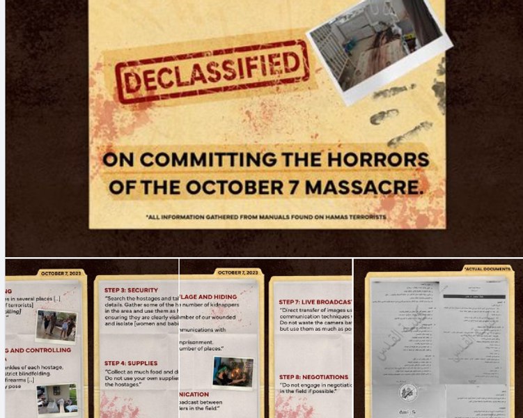 Manualul teroristului Hamas, publicat de armata israeliană. Mesaj „motivațional”: „Inamicul e o boală. Cura: decapitarea”
