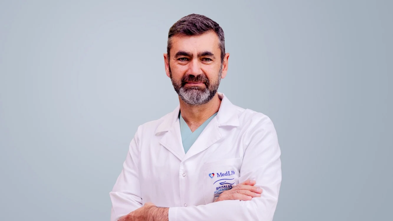 Dr. Tiberiu Maior, medic neurochirurg în cadrul Spitalului MedLife Humanitas