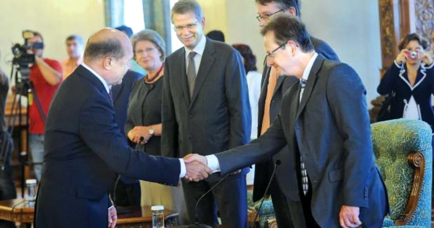 Reprezentanţii Comisiei  de la Veneţia s-au întâlnit cu preşedintele Traian Băsescu  