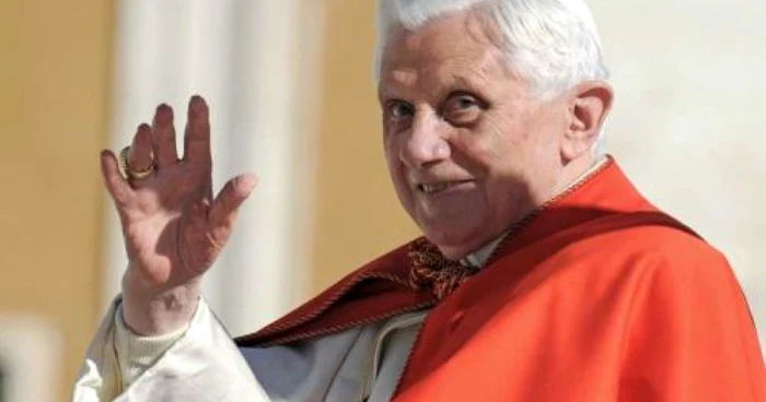 Papa Benedict al XVI-lea. Sursa: EPA 