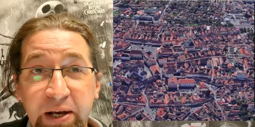 Un vlogger care a vizitat Sibiul  FOTO captura SIBIU Travel vlog png