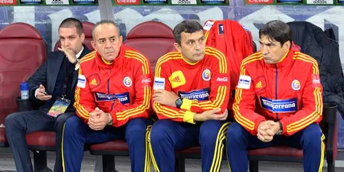 Staful naţionalei României FOTO Răzvan Păsărică