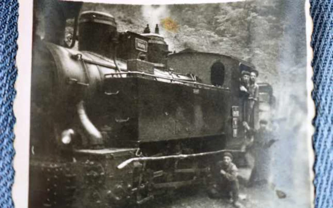 Mocăniţa de Mehedinţi FOTO Arhiva personala a lui Octavian Chilom
