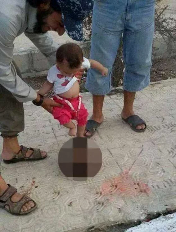 Imagini cu decapitati sirieni FOTO Daily Mail