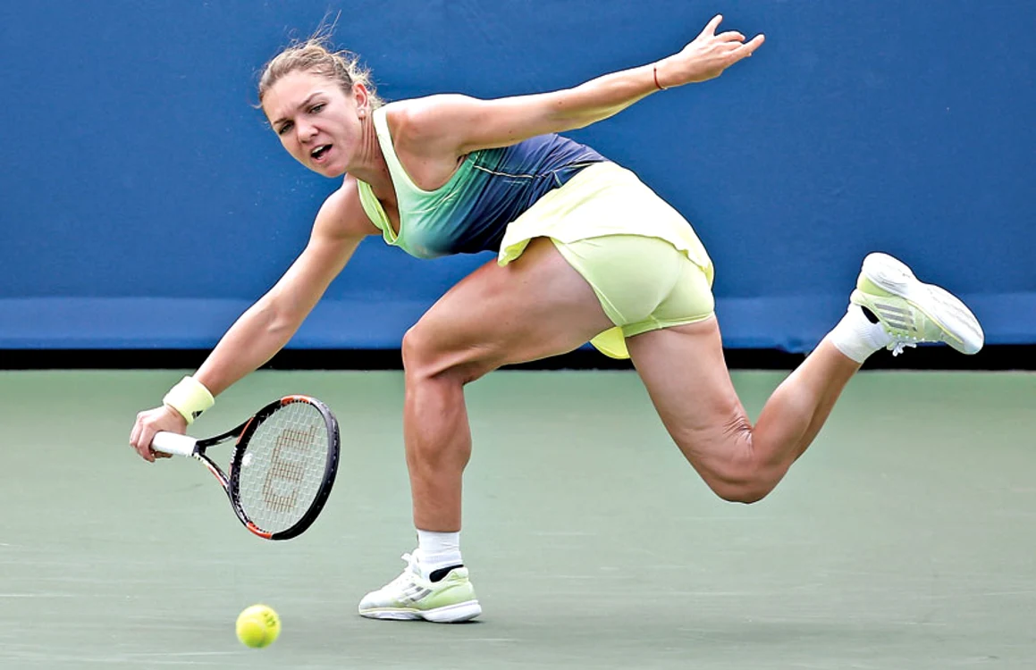 
    Simona a făcut în optimi cel mai bun meci al său din ultimele luniFoto: GettyImages  