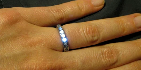 inel de logodna cu led