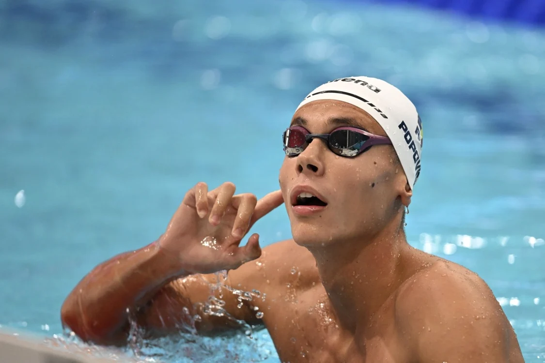 Popovici a intrat deja in clubul celor mai buni sportivi români din istorie. FOTO: Inquam Photos