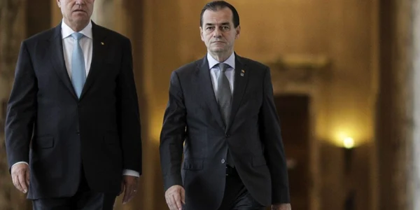 Klaus Iohannis si Ludovic Orban  Inquam Photos / Octav Ganea