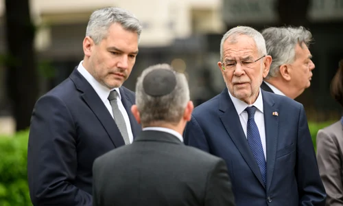 Karl Nehammer si Alexander Van der Bellen FOTO EPA EFE jpg