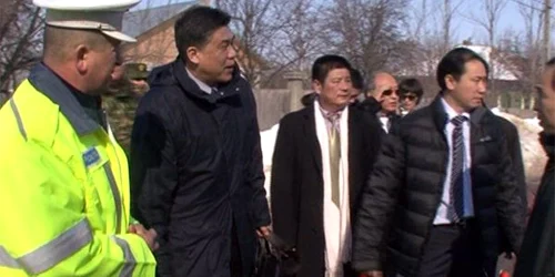 Convoiul a fost însoţit de o delegaţie chineză