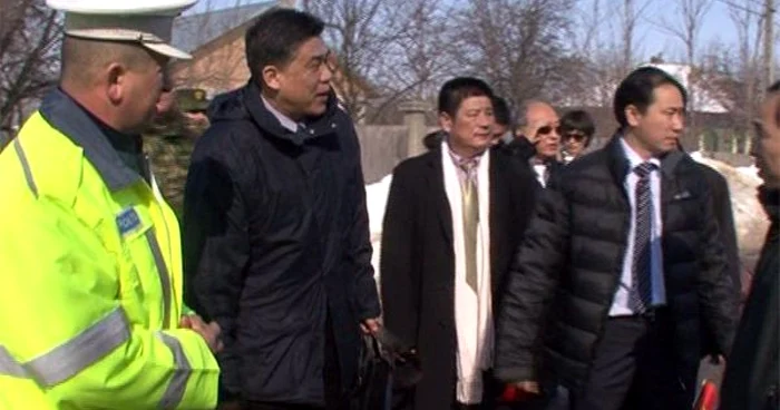 Convoiul a fost însoţit de o delegaţie chineză