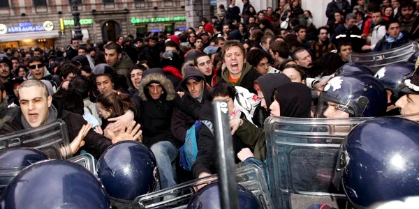 Studenţii au protestat împotriva reformei universitare