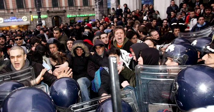 Studenţii au protestat împotriva reformei universitare