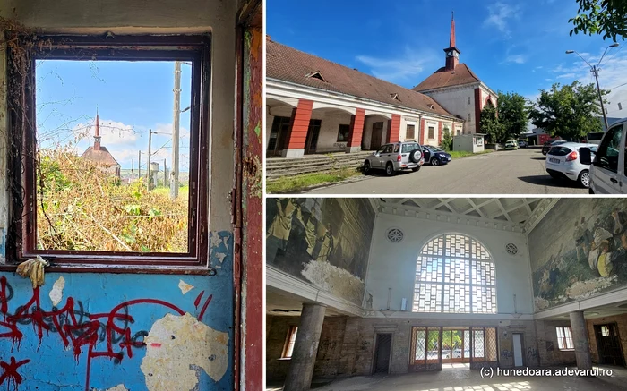 Gara Hunedoarei a rămas pustie din 2018. Foto: Daniel Guță. ADEVĂRUL