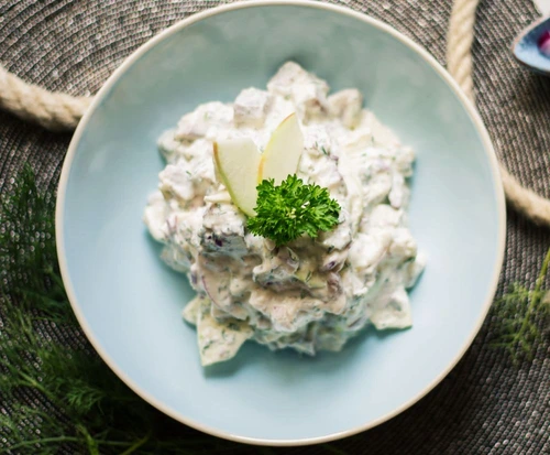 Salata de hering Reteta clasica germana jpeg