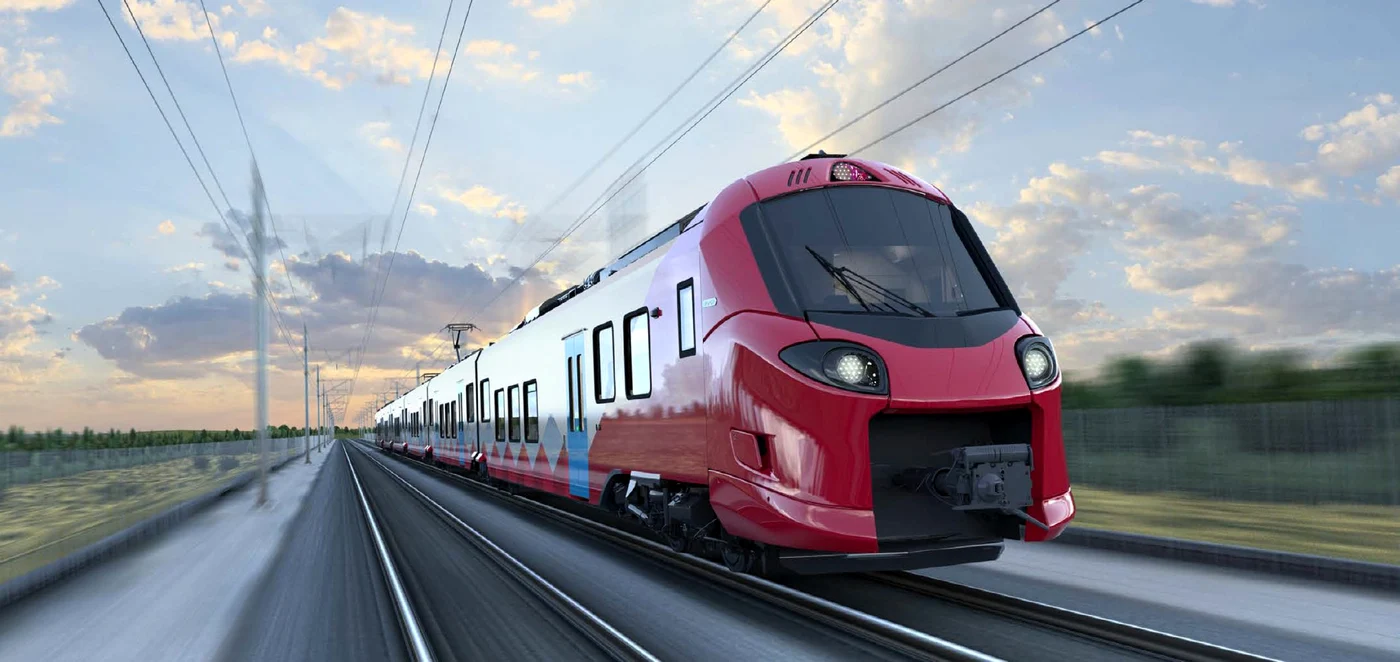 Noul tren electric Coradia Stream intră, de mâine, în circulaţie. Foto arhivă
