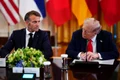 Emmanuel Macron si Donald Trump FOTO Profimedia 
