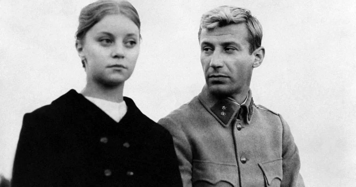 Ana Szeles si Victor Rebengiuc, în filmul "Pădurea Spânzuraţilor", regizat de Liviu Ciulei şi premiat în 1965 la Cannes