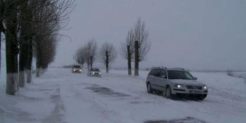 Au rămas blocaţi la Lehliu (foto arhivă)