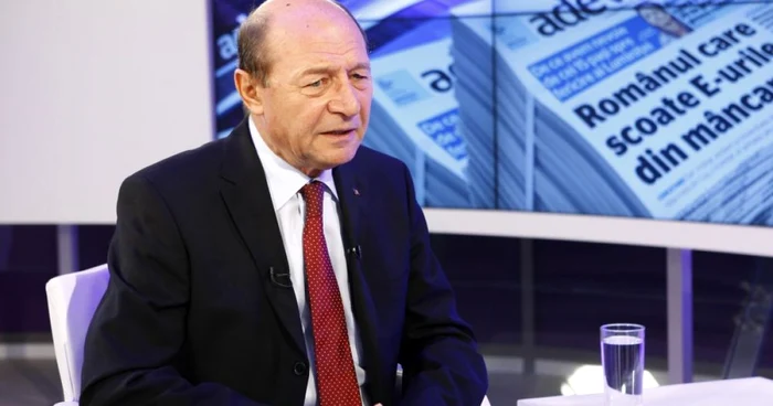 Preşedintele României, Traian Băsescu. FOTO: David Muntean