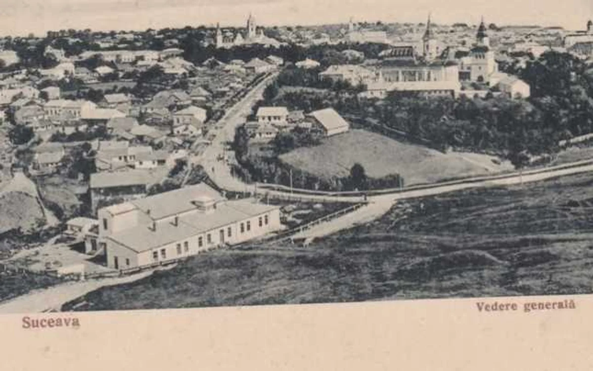 Oraşul Suceava în perioada interbelică. FOTO www.vechiul-regat.blogspot.ro