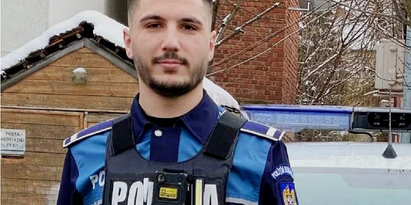 Adrian Surcel polițistul din Sibiu amenințat cu moartea pe TikTok Sursă Poliția Sibiu jpg