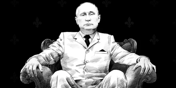 vladimir putin desen portret foto shutterstock