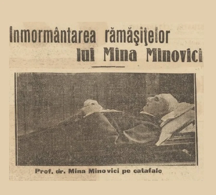 Moartea doctorului Mina Minovici (foto: Muzeul Nicolae Minovici)