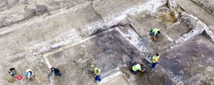 O vilă romană somptuoasă, descoperită la Castel di Guido (© Ministero della Cultura)