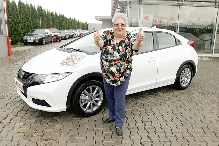 Paula Bölöni a pus mâna la sfârşitul lunii aprilie pe un superb autoturism Honda Civic