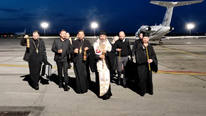 Lumina Sfântă pe Aeroportul Timișoara FOTO Ștefan Both