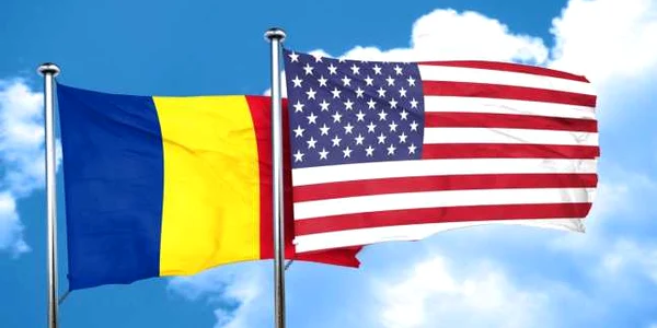 Romania SUA - steag FOTO 123 RF 